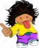 create a funny cartoon character in any style