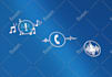 do flat icon designs for apps, websites and brand