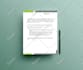 design professional letterhead editable in ms word