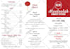 design professional restaurant menu and  saloon price chart