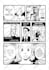 create a black and white 2 panel mini comic