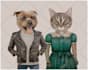 draw your pet in jacket