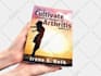 design book cover with realistic mock up