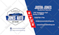 design a professional and modern business card