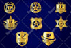 do package label, sticker, logo, badge,