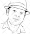 tracing portrait to vector black and white in fast delivery