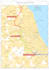 design detailed USA region maps for reports, presentations or websites