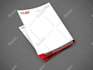 design a professional letterhead template