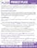 design fact sheet or factsheet for brand