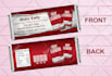 customize chocolate bar wrapper perfect for your parties