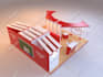 create innovate and amazing stand design 3d for your expo