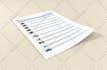 design a price list, line sheet or order form