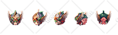 create 2d pixel art game sprite of anything
