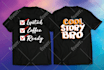 create 3 killer bulk merch t shirt designs for you