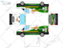 design a custom made paper model with your logo on it