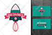 design a unique badge logo