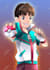draw you in pokemon anime manga style , pro