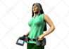 do 3d model and texturing