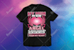 create 3 killer bulk merch t shirt designs for you