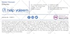 create clickable HTML email signature