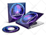 unique and professional 3d ebook, cd covers