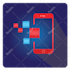 design modern app icon logo with source file