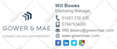 create clickable HTML email signature