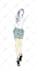 draw a professional fashion illustration and fashion model