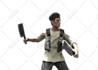 do 3d model and texturing