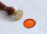 replica your logo into wax seal or stamp for printing digital stamp