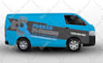 design black car wrapping near me, big truck usa and van graphics