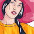 design vector portrait illustration
