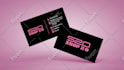 design a professional and elegant business card