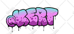 custom make great and bright graffiti