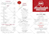 design professional restaurant menu and  saloon price chart
