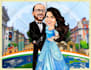 draw a funny caricature portrait