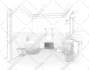 make bathroom interior illustration, sketch