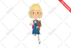 draw a cute illustration character