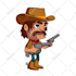do create game character, spritesheet, gui and 2d background