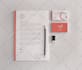 create a business card, stationary, and envelope