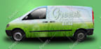 design black car wrapping near me, big truck usa and van graphics