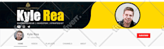 design catchy youtube banner, channel art