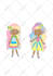 draw children story book illustrations