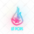 do fire flame design your logo