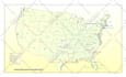 design detailed USA region maps for reports, presentations or websites