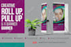 do elegant roll up banners and bill boards