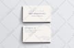 create a minimal business card design