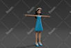 model,texture,3dtoon,chibi character for game or animation
