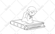 draw or redraw an original idea or color a picture