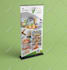 design roll up banner, retractable banner, and signage